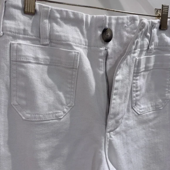 Maeve White Wide Leg Pants - Picture 5 of 7